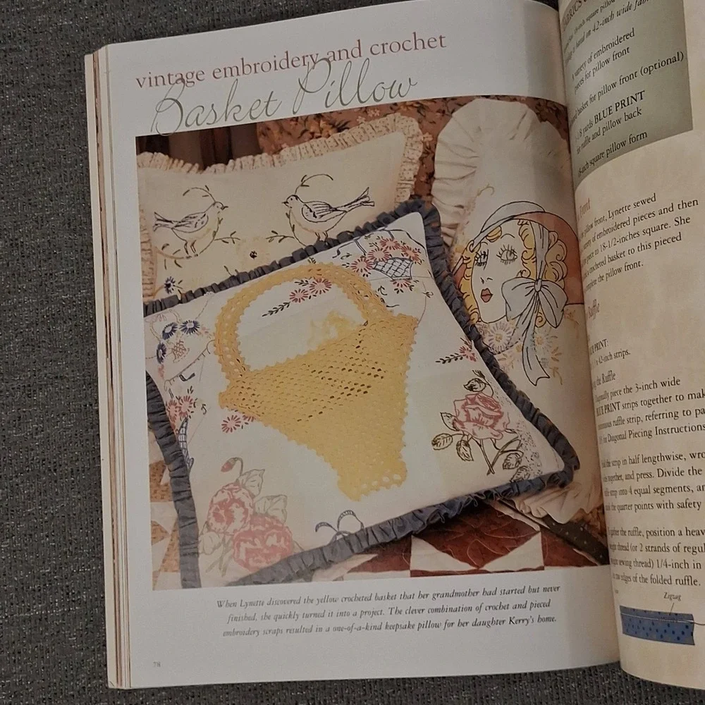 Thimbleberries Classic Country Book Lynette Jensen OS Tan Good Quilting Patterns